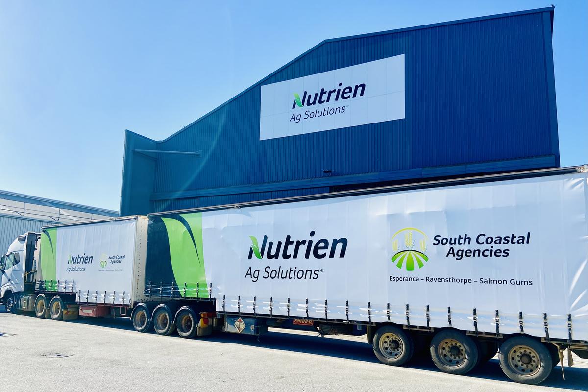 Nutrien truck