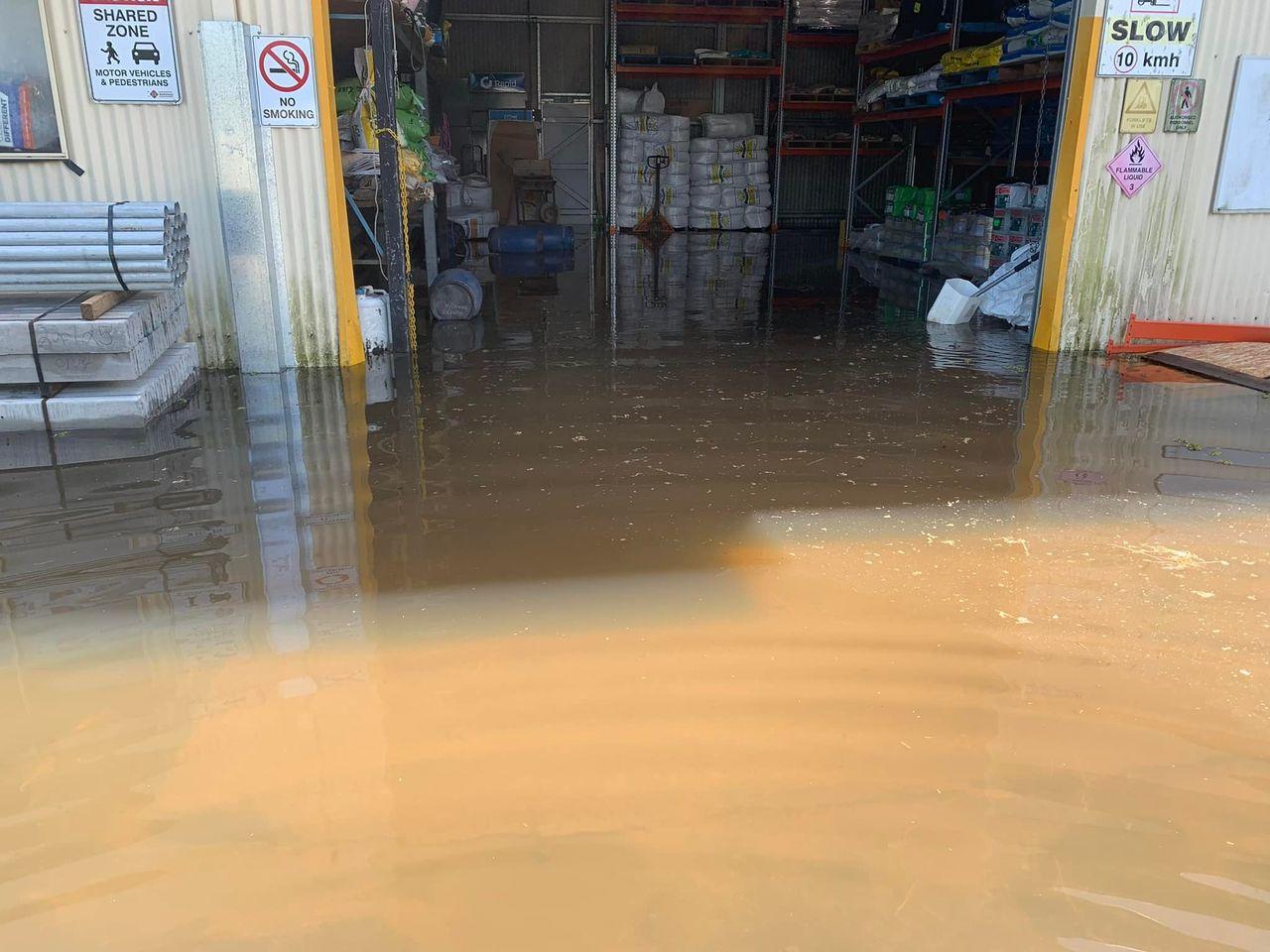 Grafton store flood
